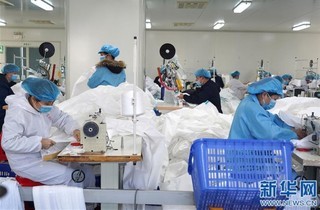 開足馬力生產(chǎn)防護(hù)用品，江西全力保障市場供應(yīng)