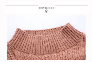 2018秋冬圓領純色中長款寬松休閑時髦女士針織羊毛衫